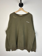 Vintage 90's Carhartt Spellout Olive Crewneck