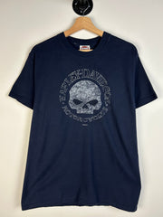 Vintage Harley Davidson Nevada Navy Tee