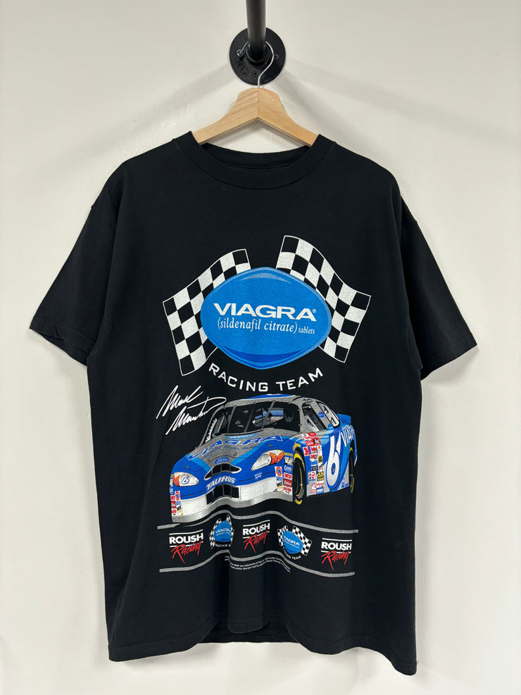 Vintage Nascar Viagra Mark Martin Black Tee