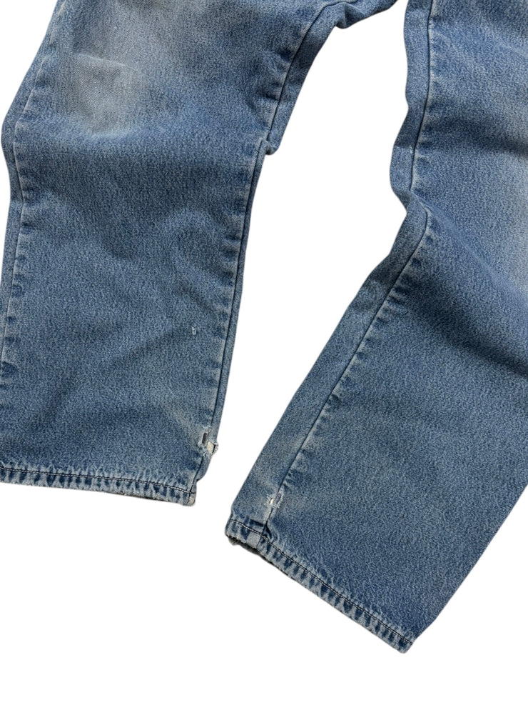 Vintage Dickies Blanket Lined Light Wash Blue Denim Jeans