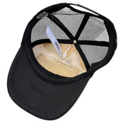 Chrome Hearts Hollywood Black & White Trucker Hat