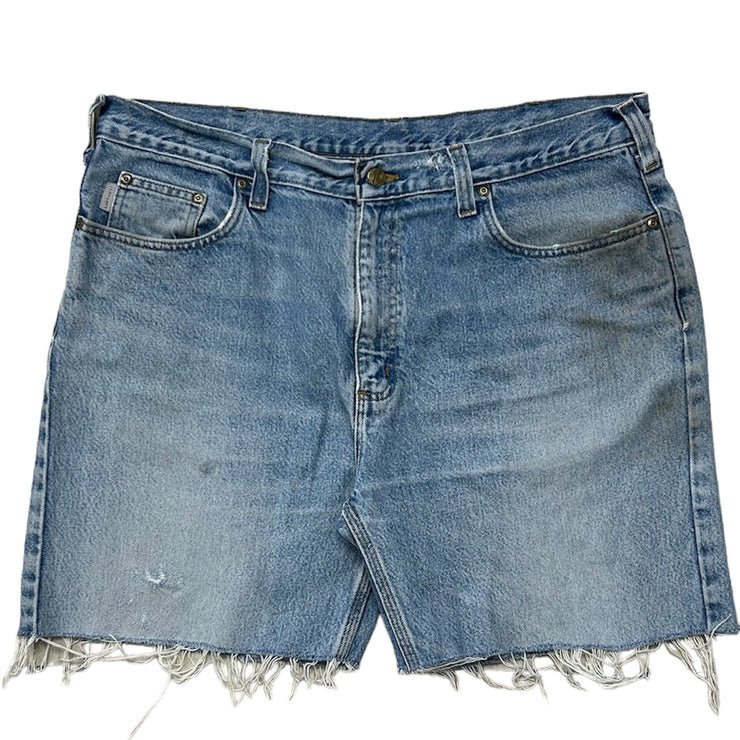 Vintage Y2K Carhartt Blue Denim Shorts