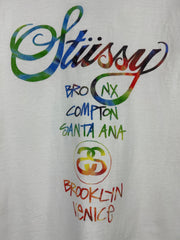Stussy World Tour White Tee