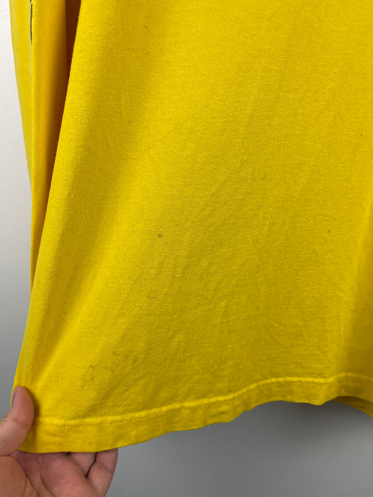 Vintage Fox Racing Yellow Long Sleeve