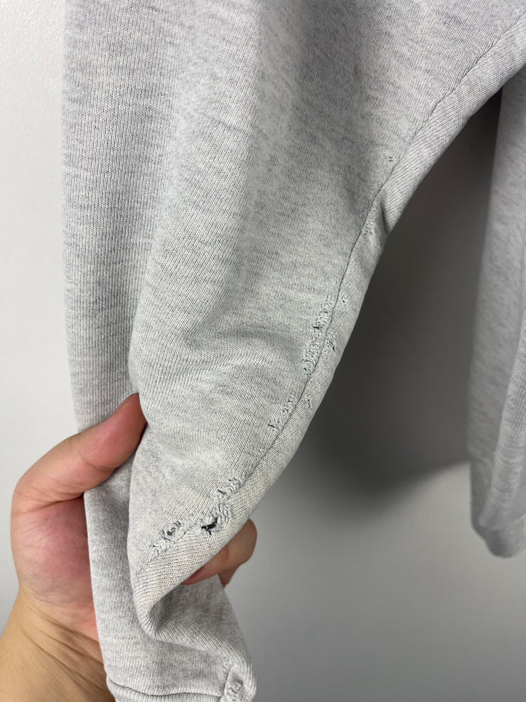 Vintage 90s Penn State Spellout Distressed Grey Crewneck