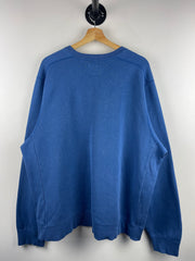 Vintage Abercrombie And Fitch Embroidered Blue Crewneck