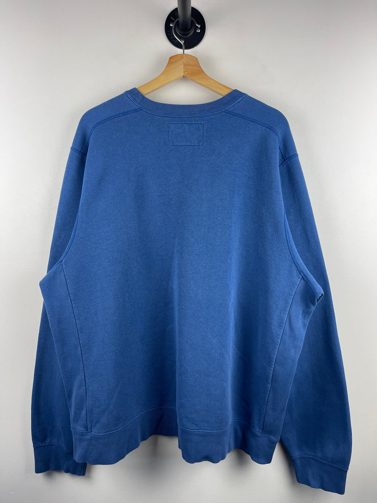 Vintage Abercrombie And Fitch Embroidered Blue Crewneck