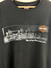 Vintage Harley Davidson Thiensville Black Tee