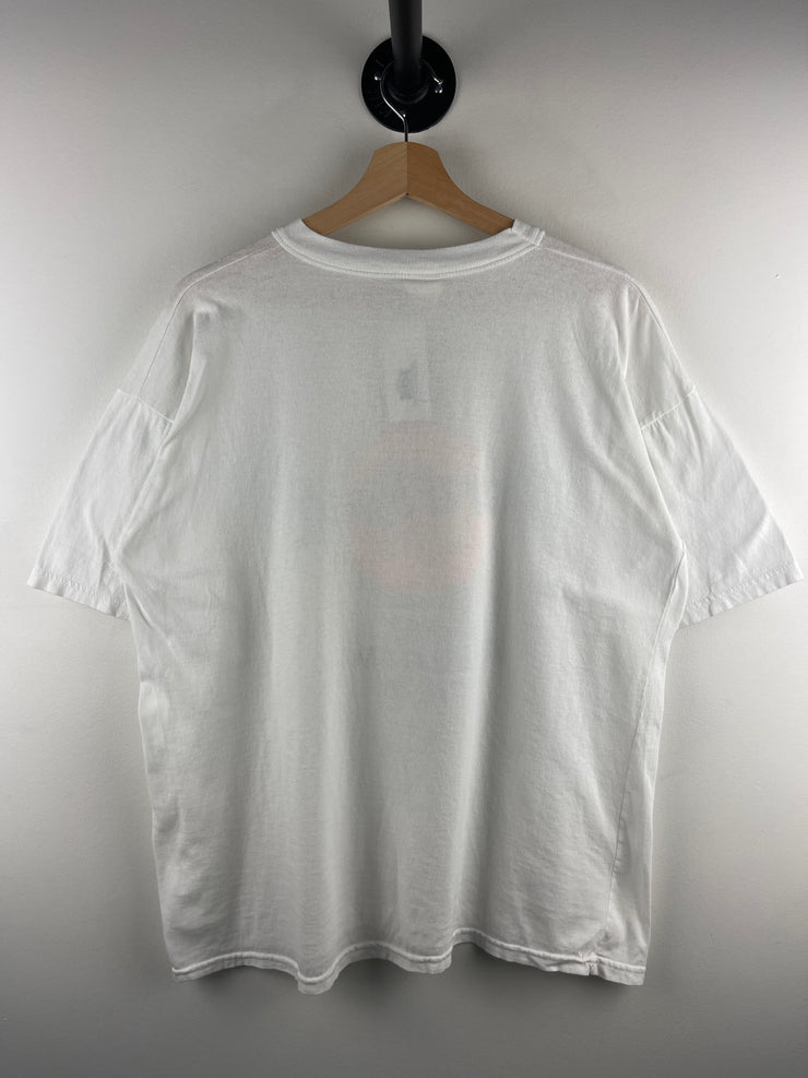Vintage 90s Hard Rock Café Jerusalem White Tee