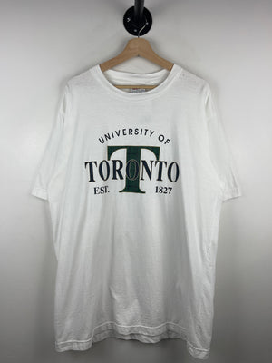 Vintage 90s University Of Toronto White Tee