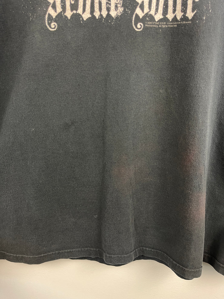 Vintage 2006 Stone Sour Band Black Tee