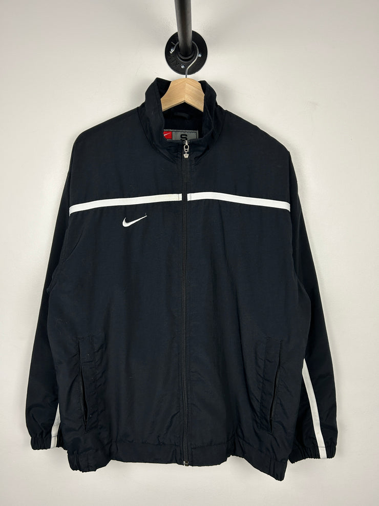 Vintage Nike Team Mini Swoosh Black Windbreaker