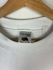 Vintage 90's Dogs White Crewneck