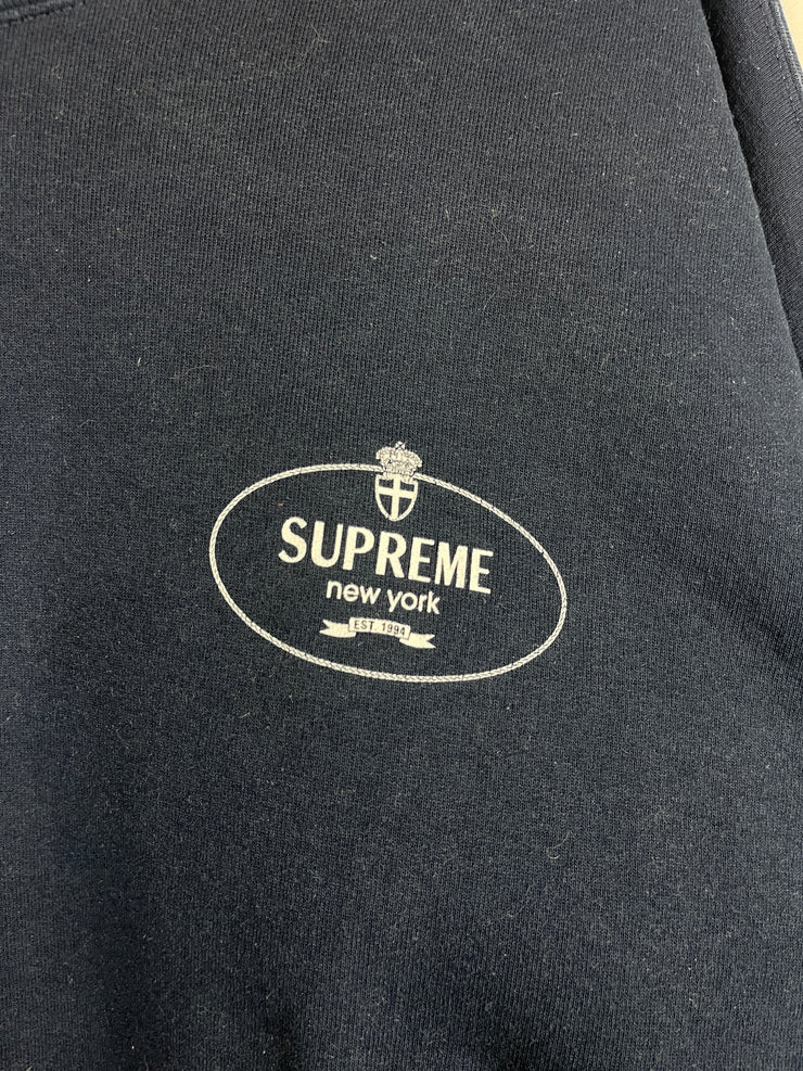 Supreme FW24 Crest Navy Crewneck