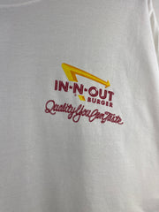 Vintage In N Out Burger White Tee
