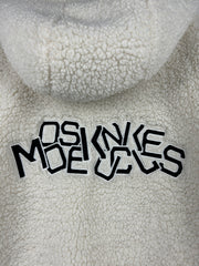 Moose Knuckles Dewson White Sherpa Hooded Jacket