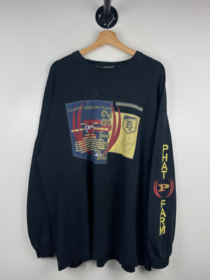 Vintage Y2K Phat Farm Black Long Sleeve