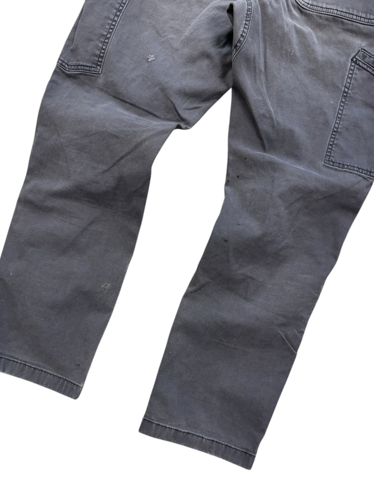 Vintage Carhartt Relaxed Fit Double Knee Grey Work Pants