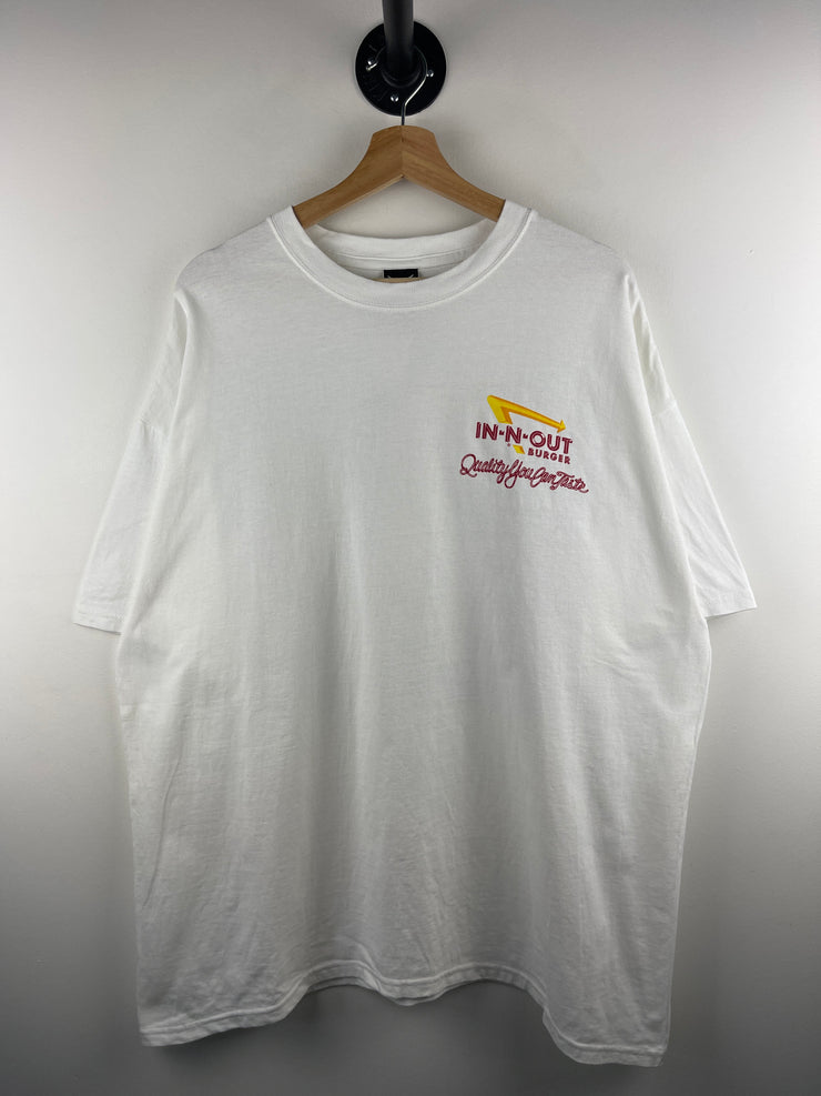 Vintage In N Out Burger White Tee