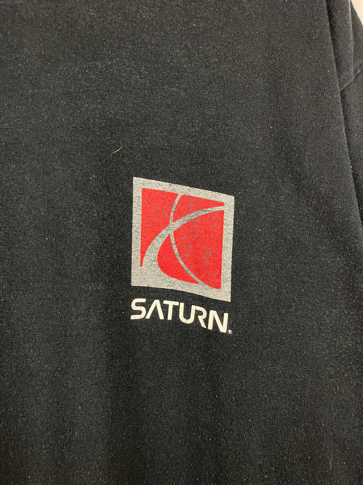 Vintage Saturn Cars Black Tee