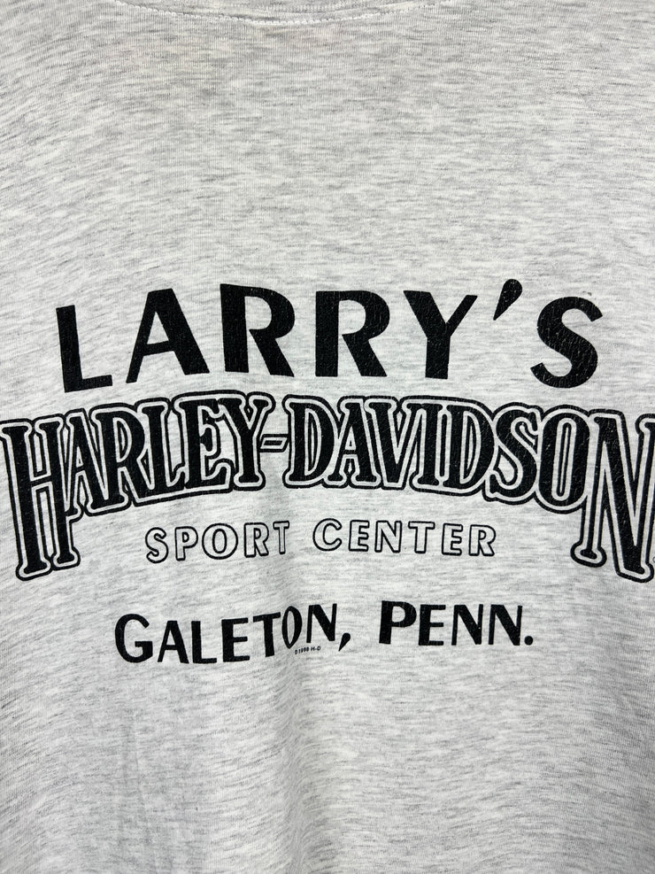 Vintage 90s Harley Davidson If I Have To Explain Grey Tee