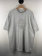 Vintage 90s Hard Rock Café Jamaica Embroidered Grey Tee