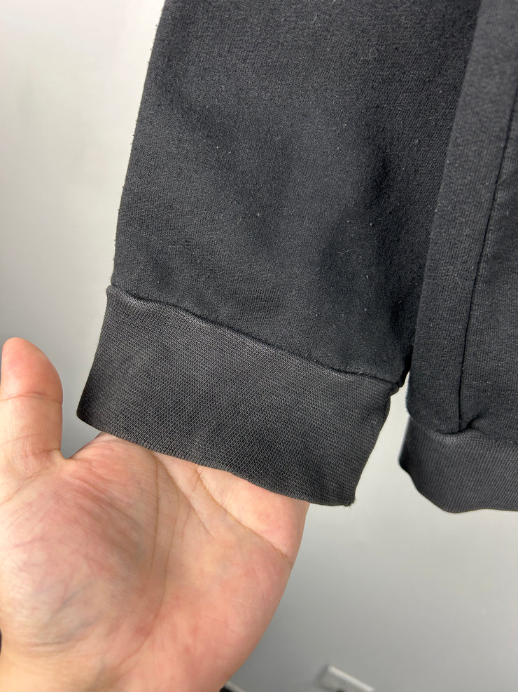Vintage Harley Davidson Embroidered Black Hoodie