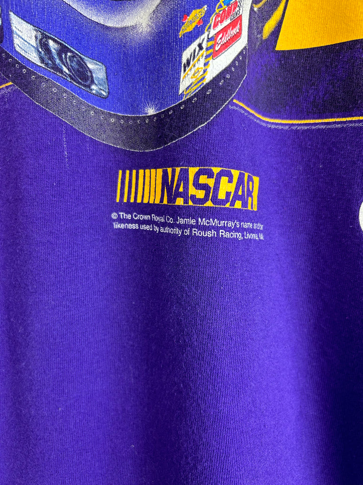 Vintage Nascar Jamie McMurray Crown Royal Purple Tee