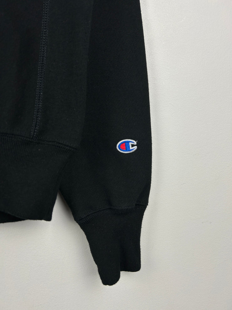 MoMa Champion Reverse Weave Black Crewneck