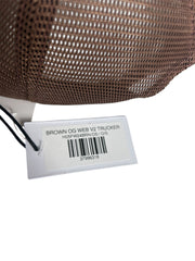 Sp5der Brown Trucker Hat
