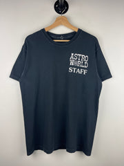 Travis Scott FW18 Astroworld Staff Black Tee