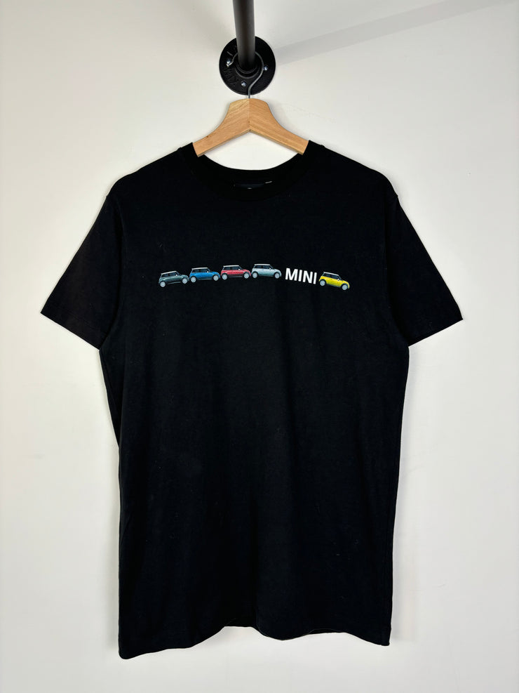 Vintage Mini Cooper Black Tee