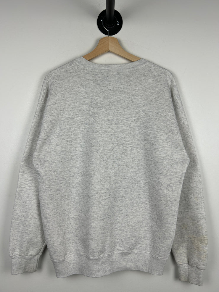 Vintage 90s Indiana Hoosiers Grey Crewneck