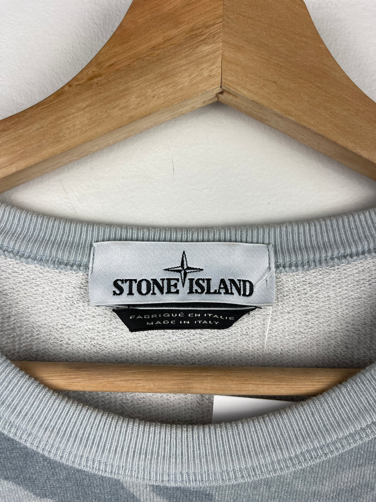 Stone Island Loom Camo Crewneck