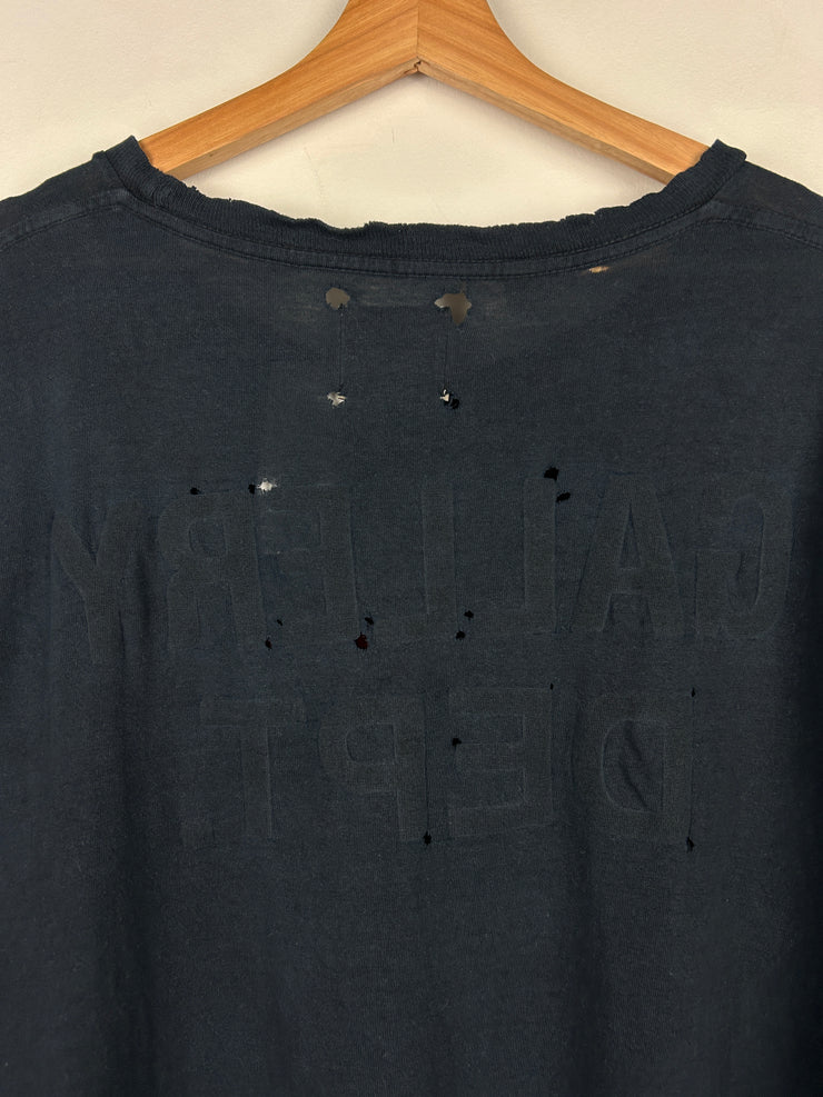 Gallery Dept. Art That Kills Reversible French Logo Faded Black Tee