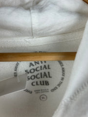 Anti Social Social Club SS21 Hello Goodbye White Hoodie