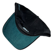 Studio 1999 LA Black & Teal Corduroy Snapback Hat