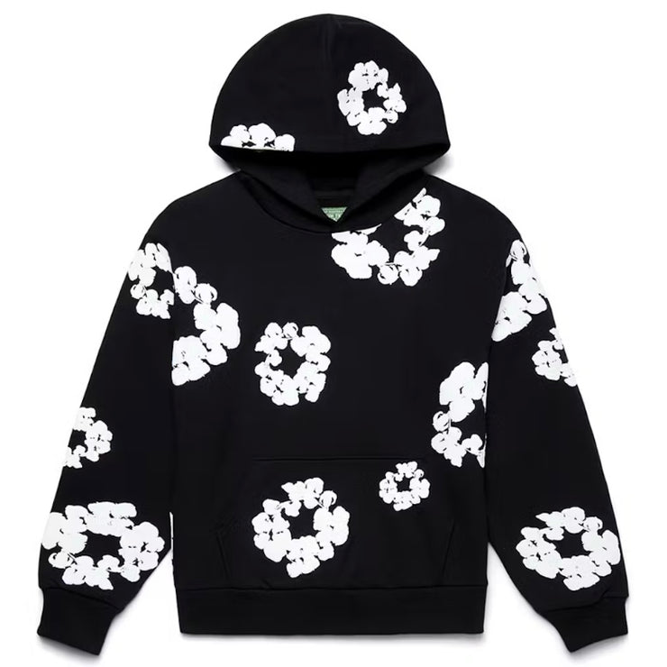 Denim Tears The Cotton Wreath Black Hoodie
