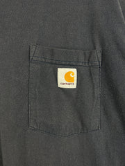 Vintage Carhartt Faded Navy Pocket Tee