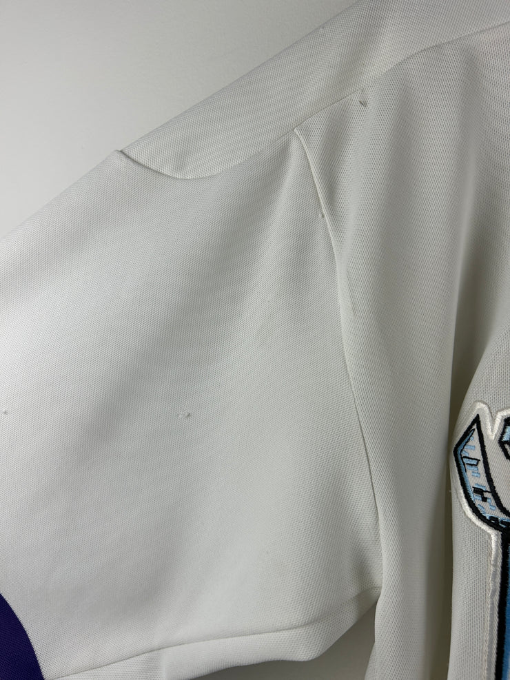 Vintage 90s AHL CCM Syracuse Crunch Inaugural Season White Hockey Jersey
