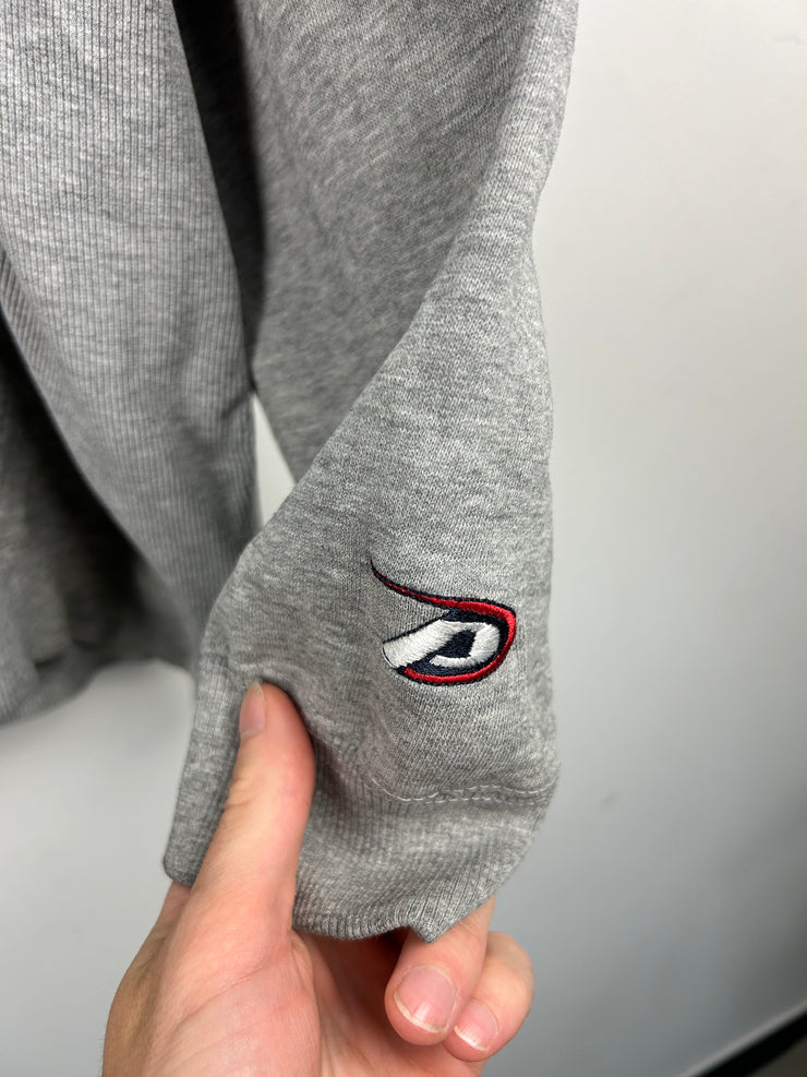 Vintage Pro Player Michigan State Spartans Embroidered Grey Hoodie