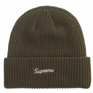 Supreme FW26 Loose Gage Olive Beanie