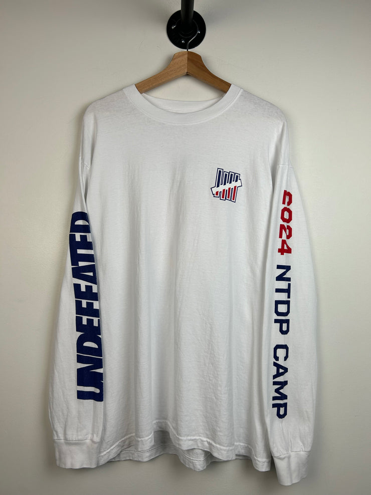 Undefeated Camp White Long Sleeve