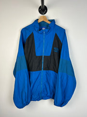 Vintage 90's Umbro Blue & Black Windbreaker