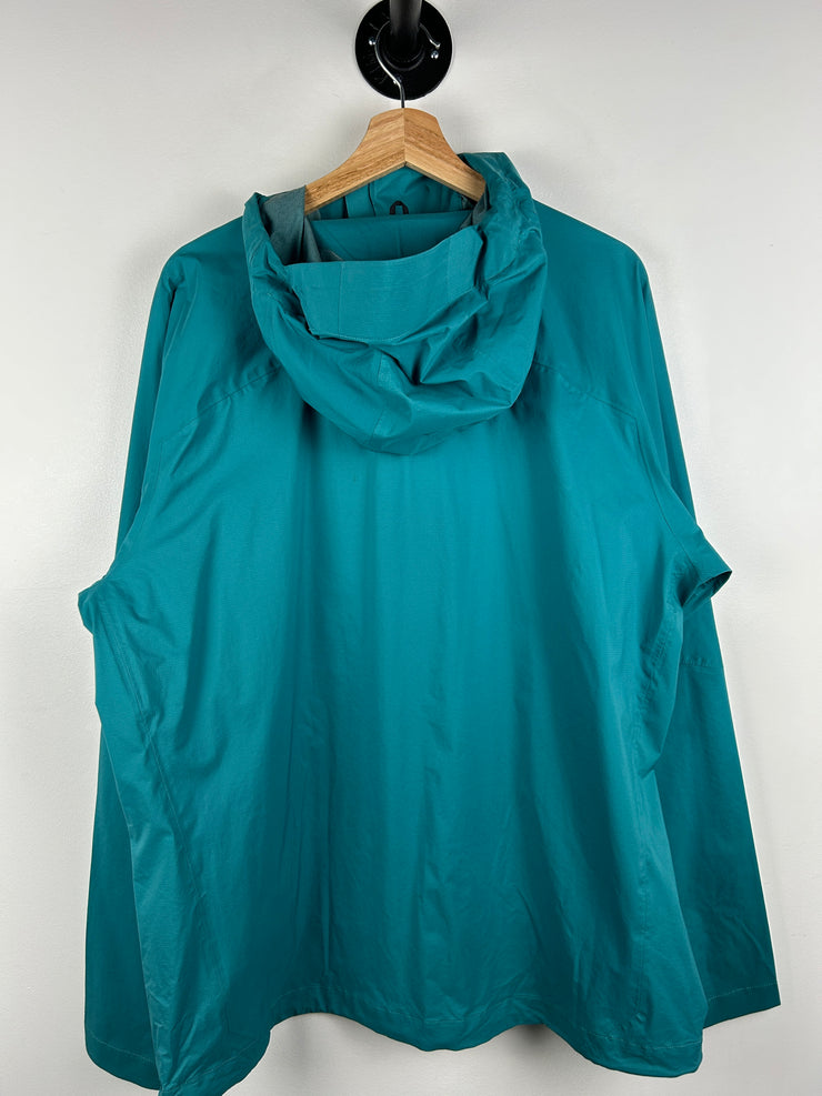 Vintage Patagonia Teal Hooded Light Shell Jacket