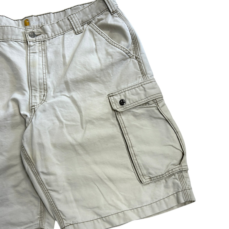 Vintage Carhartt Beige Cargo Shorts