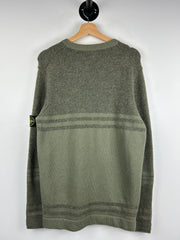 Stone Island Olive Knit Sweater