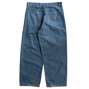 Carhartt Work In Progress Brandon Light Blue Baggy Denim Jeans