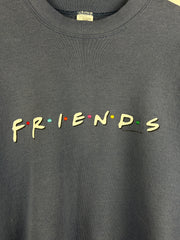 Vintage 90s Friends TV Show Promo Steel Blue Crewneck