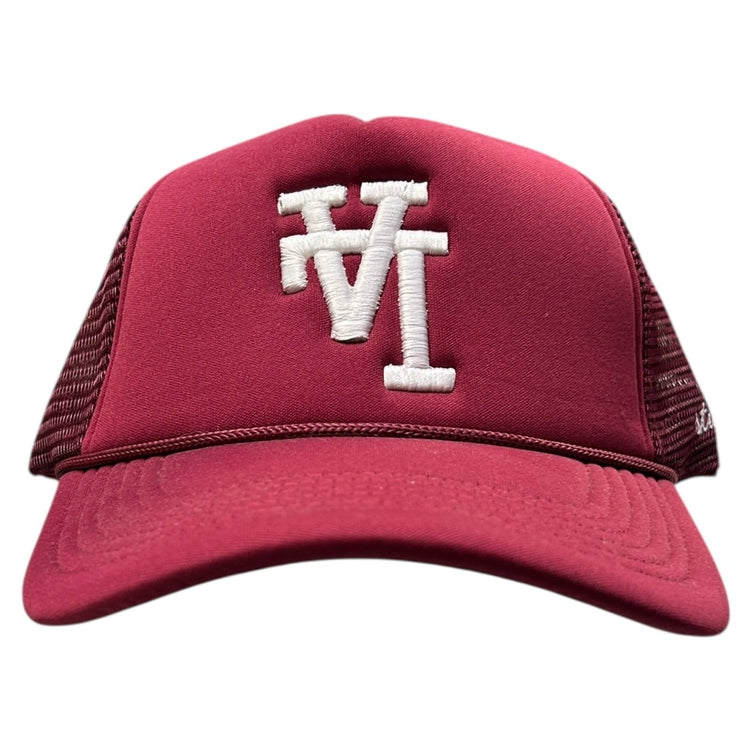 Studio 1999 LA Burgundy Trucker Hat